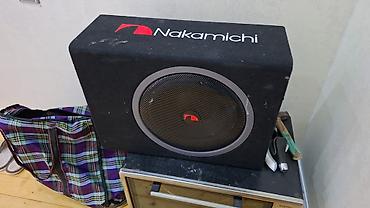 Nakamichi aktiv subwoofer – avtomobil üçün bas qutusu - Brend