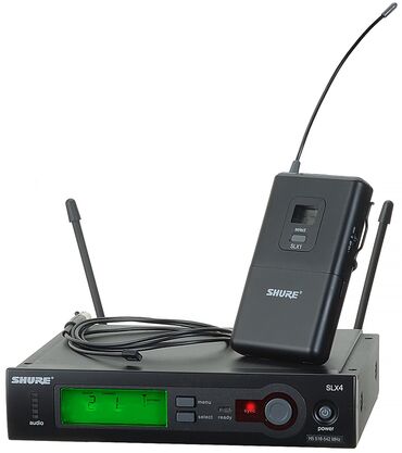 петличный: Б/У Радиосистема Shure SLX4 с петличным микрофоном Надёжная