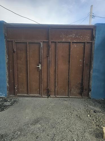 Həyət darvazaları: Metall darvaza dəsti - Material: qalın metal təbəqə və profil karkas — 2