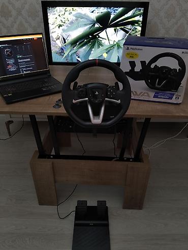 ps sükan: Təmiz Original Hori Racing Wheel Apex (RWA) sükan və pedal seti ( — 1