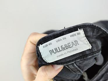 czarne cargo pull and bear: PULL&BEAR, Jeansy dla mężczyzn, rozmiar XL — 4
