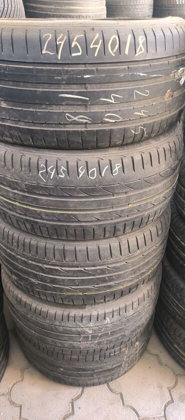 зимние шины 18 размер: Шины 245 / 40 / R 18, Лето, Б/у, Легковые, Германия, Continental