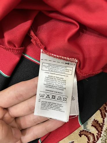 lining бу: Футбольная футболка Adidas AC Milan с воротником-поло - Домашняя — 6