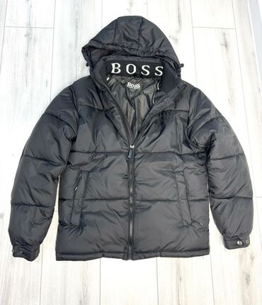 чёрное платье размер 50 52: Пуховик, Кыска модель, Кытай, Капюшону бар, M, L, XL