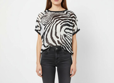 bluzki w paski zalando: Amisu, Women's blouse, size L