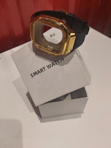 qadınlar üçün silikon əl saatları: Smart saat, Sensor ekran, rəng - Qızılı