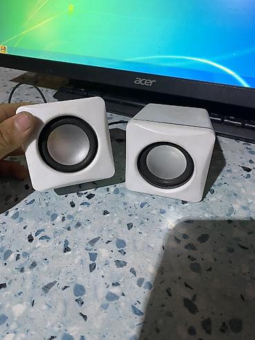 pc case: Две колонки для пк Белый в идеальном состоянии С мини Бассом — 4
