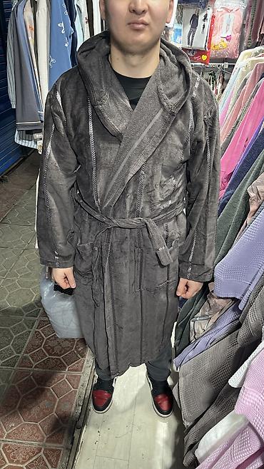 Домашние костюмы: Мужской банный халат ✨ 💯 хлопок | M L XL 2XL 3XL 4XL 0-2500 сом — 9