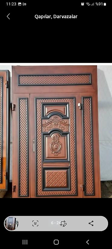 col qapısı: Yeni Giriş qapısı Zamok və çərçivə ilə, Zəmanətli, Pulsuz quraşdırma, Pulsuz çatdırılma — 7