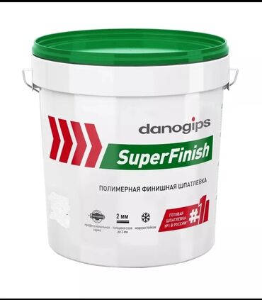 шпаклёвка: Майшыбак danogips, Полимердик, Даяр