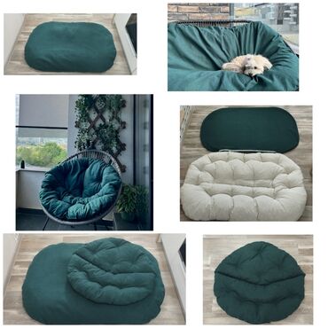 čupavi jastuci: Jastuci za "lounge-gnezdo" stolicu i dvosed. Cena jastuka zavisi od