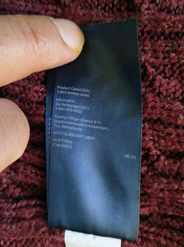 Džemperi: Tommy Hilfiger muški pamučni džemper vel. M Atraktivni originalni — 14