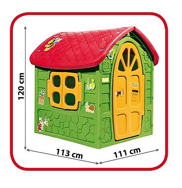 cipelarnik ikea: Dohany Velika Kućica za decu 111 x 120 x 113 cm (šifra: 502788-60) — 2