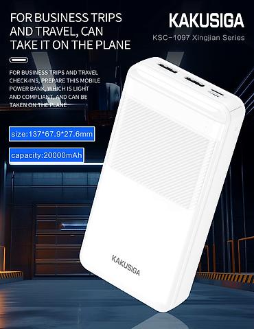 powerbank: Kateqoriya: Power banklar Brend: Kaku Model: Kakusiga KSC-1097 — 1