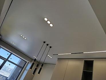 Натяжной потолок: Натяжной потолок Глянцевое, Матовое, 3D потолки Бесплатный замер, Гарантия, Демонтаж — 2