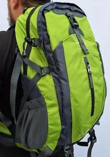 Sportske torbe i rančevi: Planinarski ranac Sentman Adventure 40L – zeleni/sivo-crni - — 17