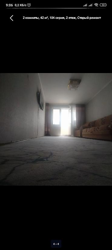 ош продажа 2комнатный квартира: 2 комнаты, 42 м², 104 серия, 2 этаж, Косметический ремонт — 3