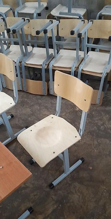 Школьные стулья: Школьный стул, Новый, Другой материал, цвет - Серый — 3