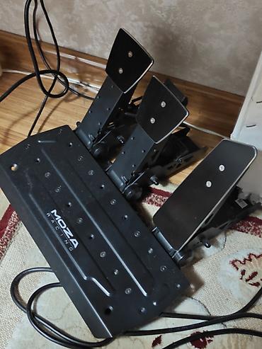 rush wave: Педальный блок для автосимов MOZA Racing S-RP LOADCELL (трёхпедальный — 1