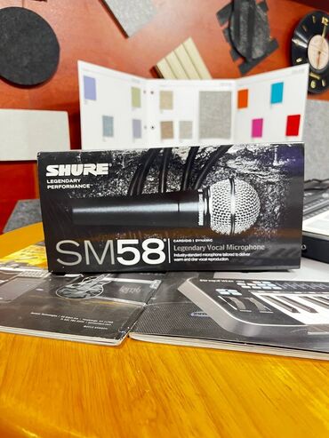 заказать микрофон: Новый Проводные Микрофон Shure, Бесплатная доставка
