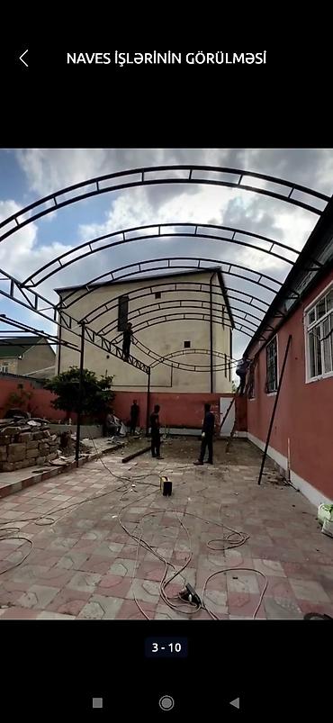 Naveslər, markizlər: Bu məhsul, müxtəlif ehtiyaclar üçün istifadə oluna bilən, möhkəm metal — 6