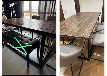 Qonaq otağı üçün, İşlənmiş, Kvadrat masa, 4 stul lalafo.az -da Qonaq otağı üçün, İşlənmiş, Kvadrat masa, 4 stul