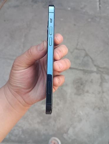 ipone mini: IPhone 12 Pro, Б/у, 128 ГБ, Pacific Blue, Защитное стекло, 87 % — 1
