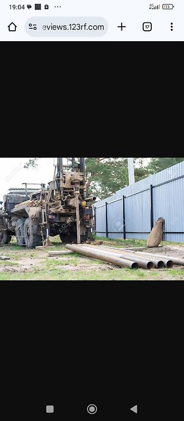 Сверление, бурение: Бурение скважин на воду (включая артезианские). Полный комплекс работ — 10