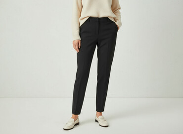 spodnie lidl damskie: Lindex, Material trousers for women, size XS