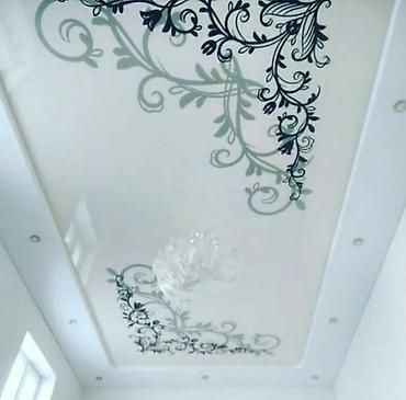 Натяжной потолок: Натяжной потолок 3D потолки, Глянцевое, Матовое Бесплатная консультация, Гарантия, Бесплатный замер — 12