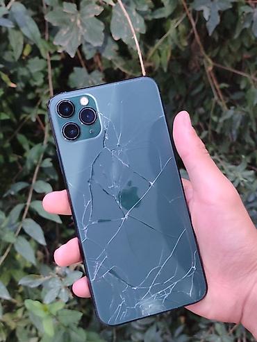 iphone 2 sim: IPhone 11 Pro Max, Б/у, 256 ГБ, Зеленый, 100 % — 5