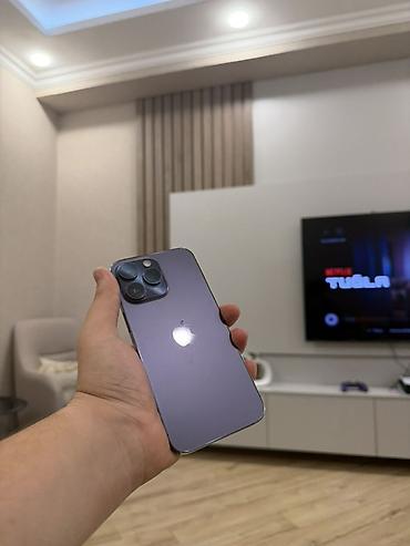 iphone 14 pro gold: IPhone 14 Pro, Deep Purple, Face ID — 3