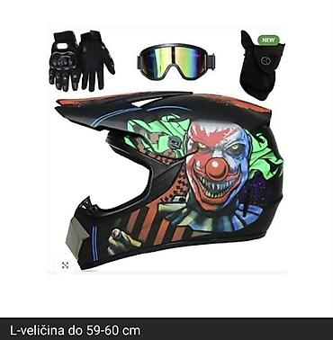 mc torbe: Fa, Komplet za motocross/off-road vožnju – kaciga + naočare + maska za — 6