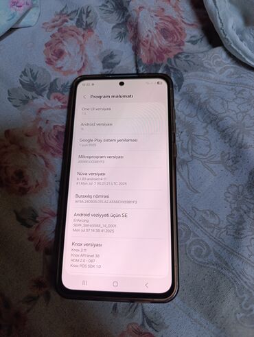 Samsung: Samsung Galaxy A55, 128 GB, rəng - Ağ, Barmaq izi, İki sim kartlı, Face ID — 9
