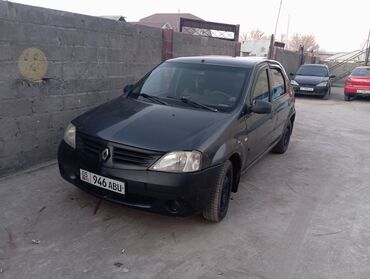 салон е38: Renault Logan: 2007 г., 1.6 л, Механика, Бензин, Седан