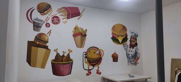 рисунки на стенах бишкек: Художественная роспись 1-2 года опыта