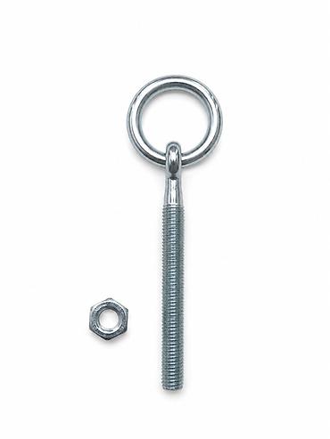 esger sekili: Halqa başlı bolt (eye bolt set) - Material: möhkəm polad, sink — 1