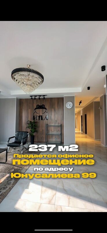 Офисы: Продаю Офис 237 м², С ремонтом, Без мебели, Бизнес центр, 3 этаж — 1