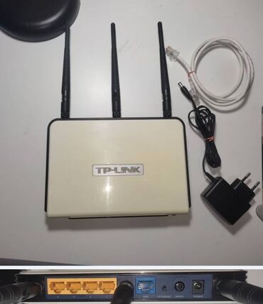 tp link tl wr940n: WiFi роутер TP-Link TL-WR940ND v5, три антенны, 4 порта 100мб\с, б\у в