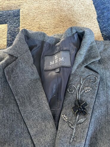 Куртки: Женская куртка 4XL (EU 48), цвет - Серый