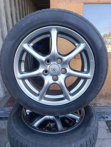 Капкактар: Дөңгөлөктөр монтажда 215 / 55 / R 17, Жай, Колдонулган, Комплект, Жеңил унаалар, Куйма, тешиктери - 5 — 9