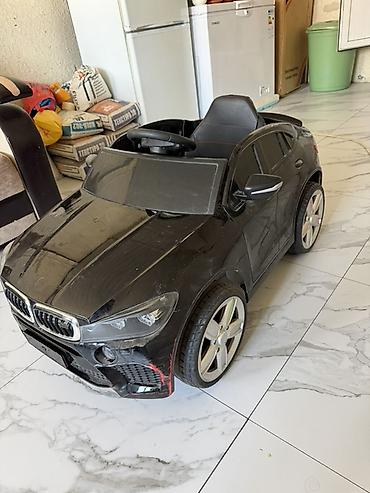оюнчук машына: Детский электромобиль-купе (стилизованный под BMW) - Цвет: черный — 3