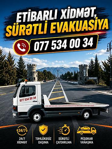 Evakuator, Hərəkətli platforma ilə, Şəhər daxili lalafo.az -da Evakuator, Hərəkətli platforma ilə, Şəhər daxili
