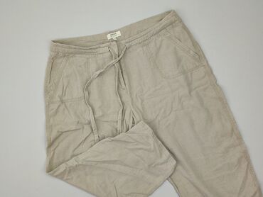 3/4 Trousers: 3/4 Trousers for women, Papaya, XL (EU 42)