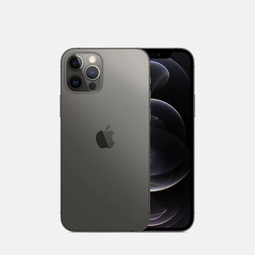 мобилные телефоны: IPhone 12 Pro, Колдонулган, 128 ГБ, Күмүш, Заряддоочу түзүлүш, Коргоочу айнек, Каптама, 85 %