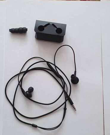 Mikrofonlar: Simli Qulaqcıqlar, Samsung, rəng - Qara
