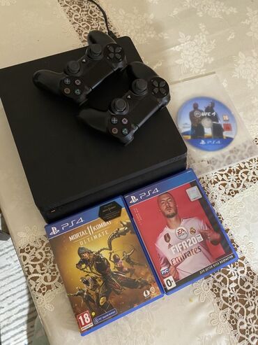 купить оперативную память ddr2 4gb: Игровая консоль Sony PlayStation 4 Slim (черная) Комплектация: - at lalafo.kg купить оперативную память ddr2 4gb: Игровая консоль Sony PlayStation 4 Slim (черная) Комплектация: -