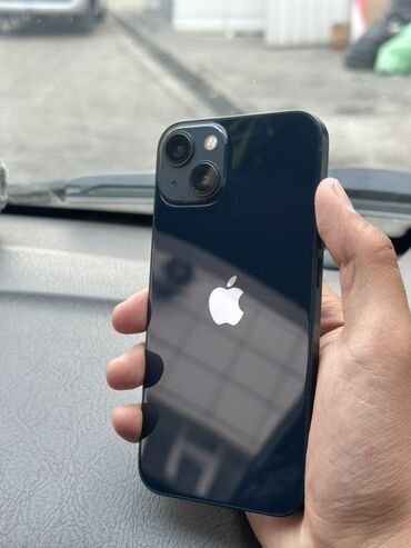 ноутбук gtx 1650: IPhone 13, Колдонулган, 128 ГБ, Midnight, Каптама, Куту, 83 %