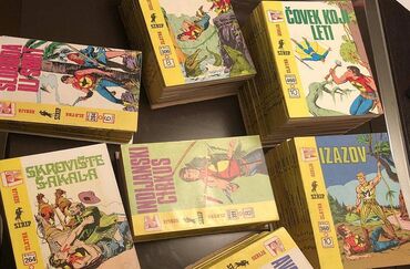 biblioteka: Otkup starih i novih stripova, otkup stripova zlatne serije i lunov