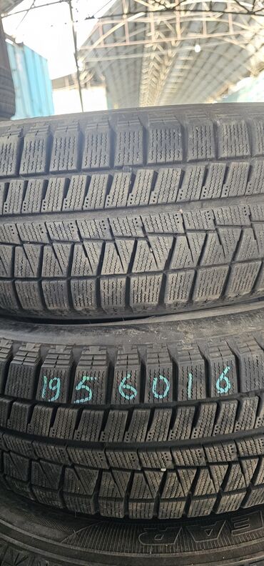 покрышка на фит: Шины 195 / 60 / R 16, Зима, Б/у, Пара, Легковые, Япония, Bridgestone